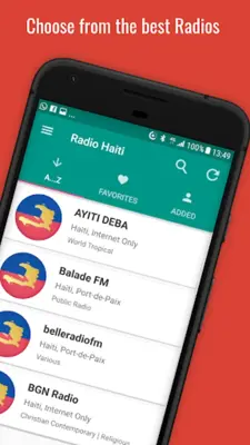 Haiti Radio Stations android App screenshot 14