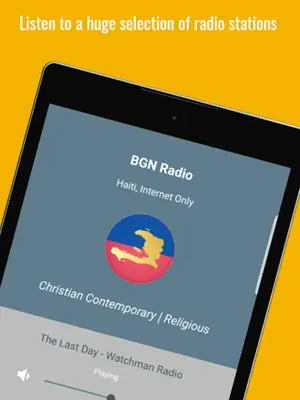 Haiti Radio Stations android App screenshot 3